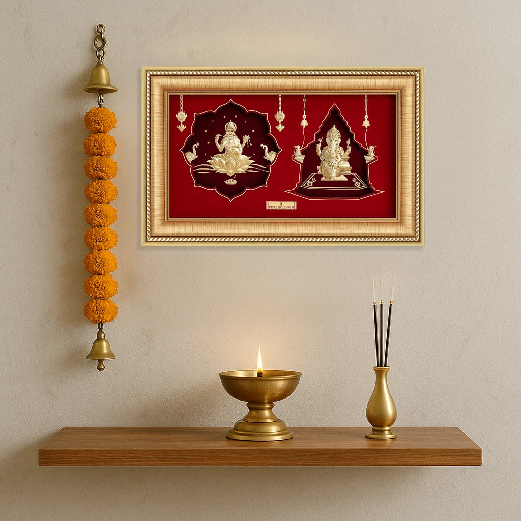 Prima Art , Prima Art India, Prima Art artwork, Prima Art 99.90% gold sheet artwork, 24k gold sheet artwork, Devotional artwork , Prima Art 24k gold sheet artwork, Balaji gold artwork