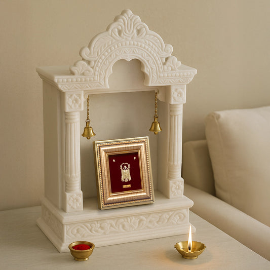 Prima art lord Balaji frame best for temple shelf frame , table top frame & wall hanging frame . Buy online on prima art . Perfect for home decor and housewarming gifting.