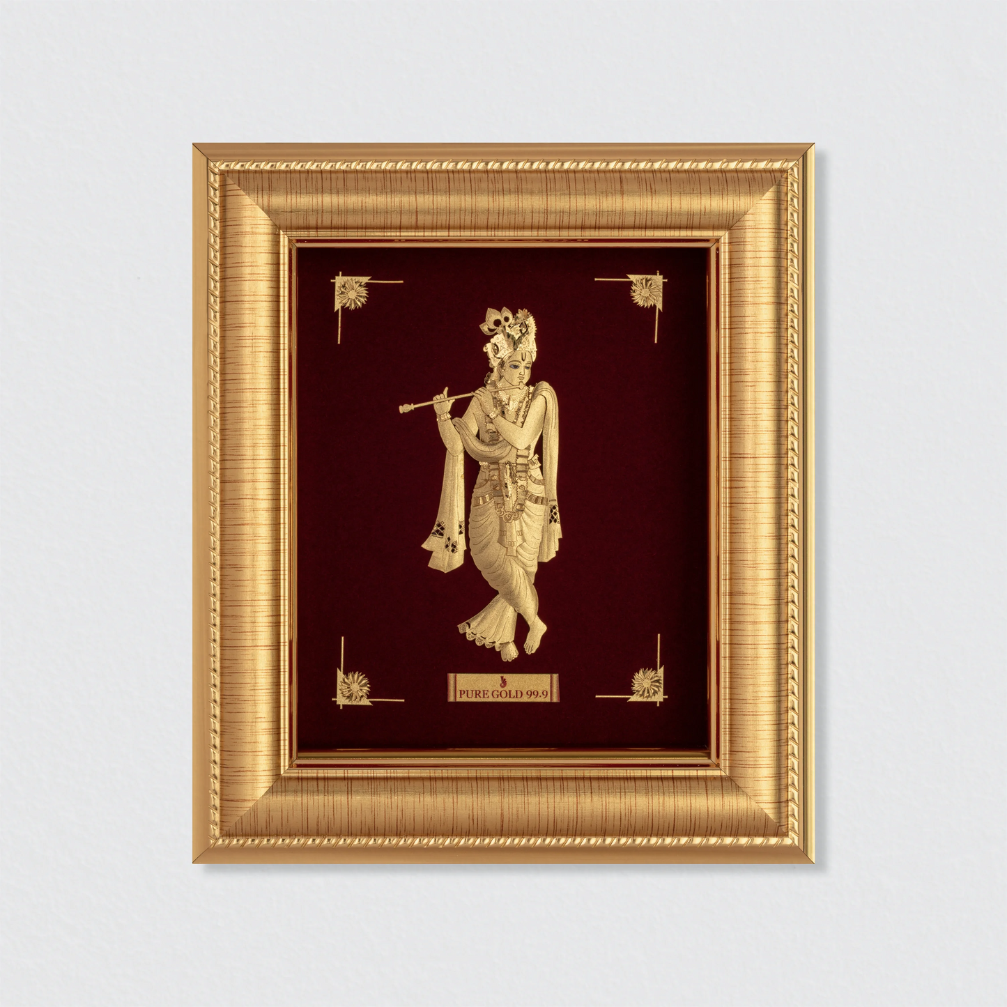 RadhaKrishna 24k Gold Frame , Perfect wall hanging frame, Best For gifting and home decor .