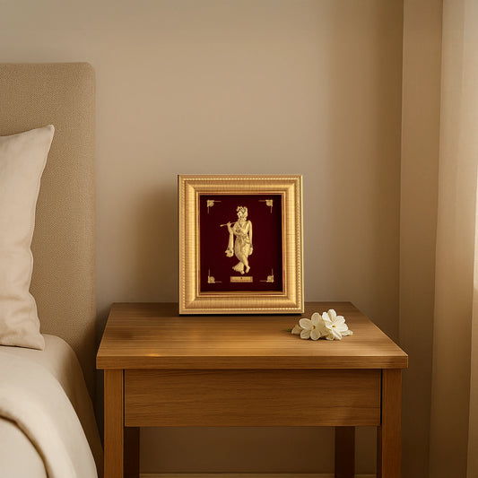 RadhaKrishna 24k Gold Frame , Perfect wall hanging frame, Best For gifting and home decor .