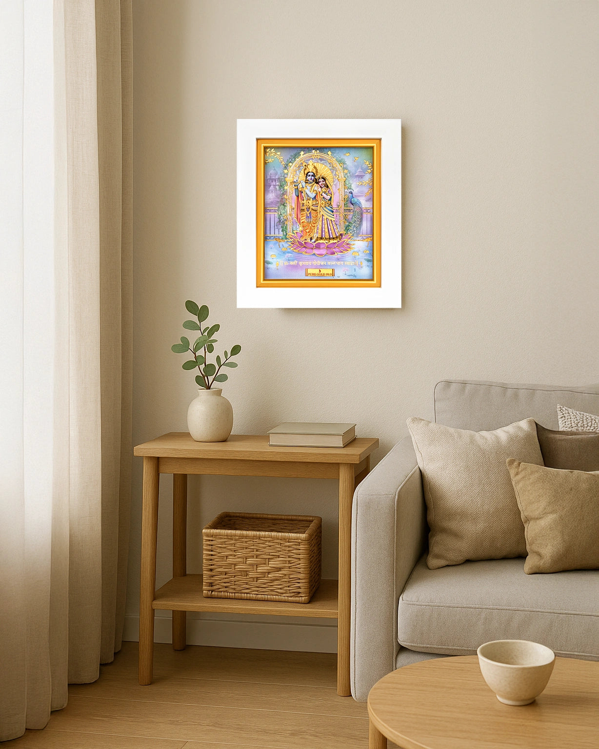 Prima Art , Prima Art India, Prima Art artwork, Prima Art 99.90% gold sheet artwork, 24k gold sheet artwork, Devotional artwork , Prima Art 24k gold sheet artwork, Balaji gold artwork