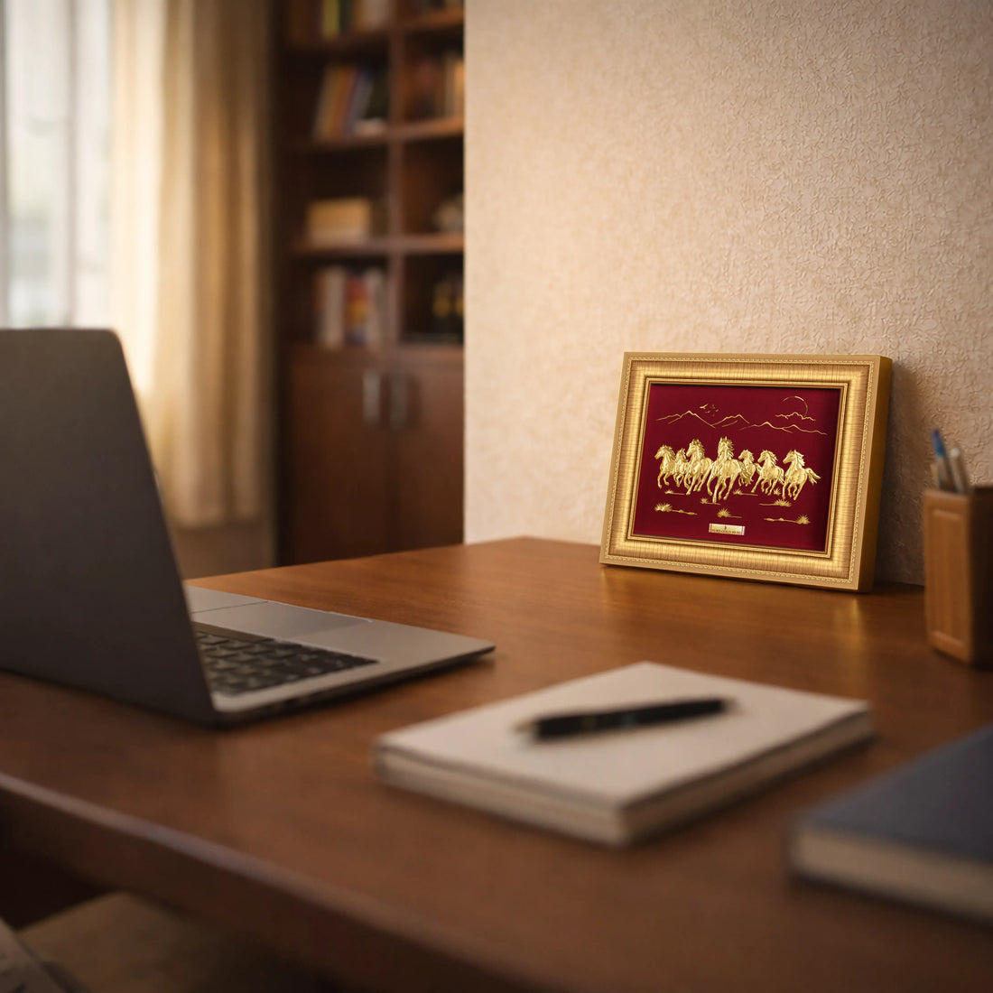 7 Running Horses Vastu Meaning: Why a Seven Horse Gold Artwork Brings Success, Wealth & Positive Energy