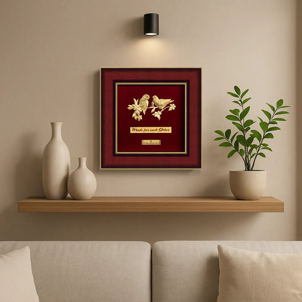 Luxury Gold Artwork Wedding Gift Ideas for Every Couple
