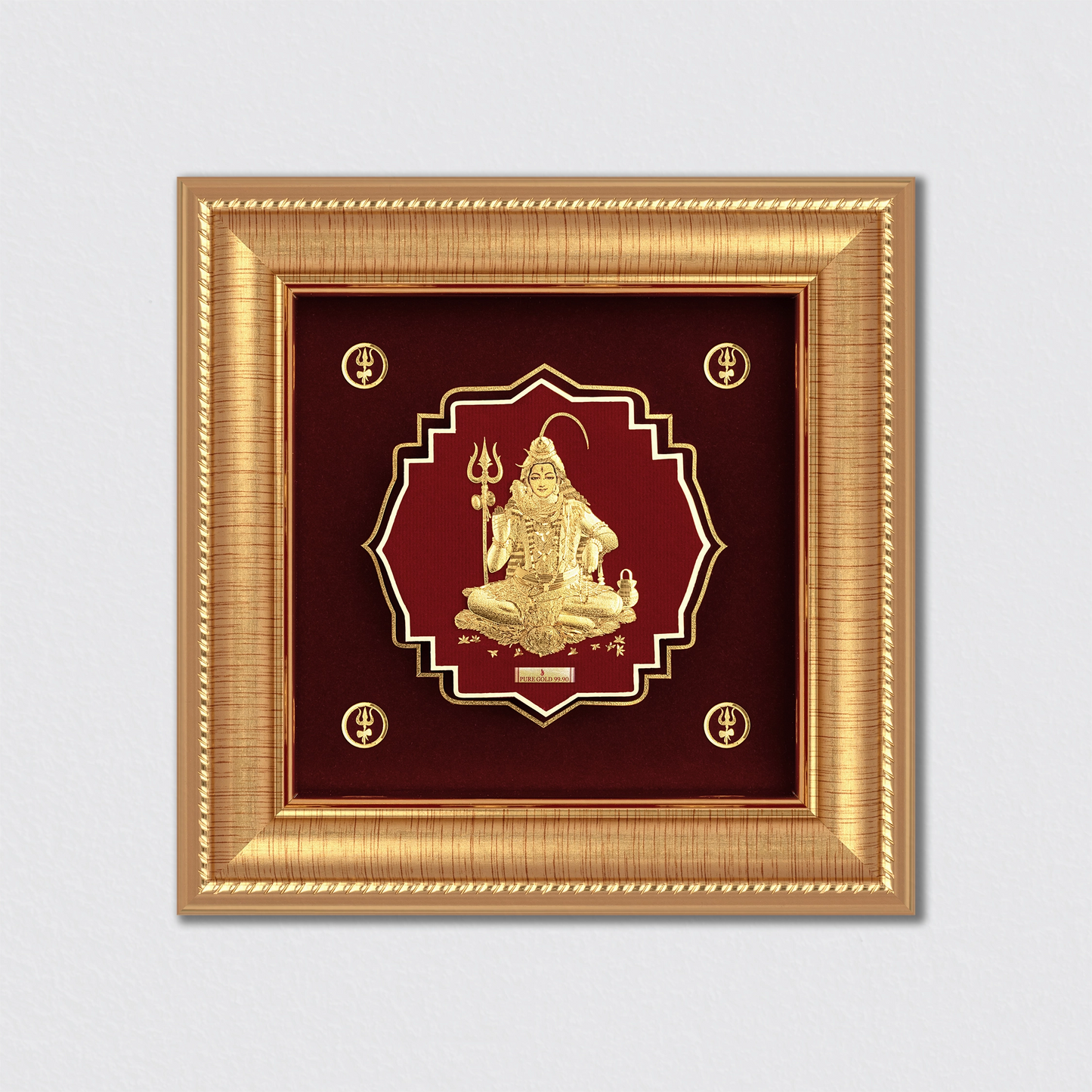 Shiva wall frame for gifting and home temple premium gifting by Prima Art