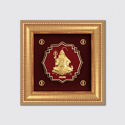 Shiva wall frame for gifting and home temple premium gifting by Prima Art