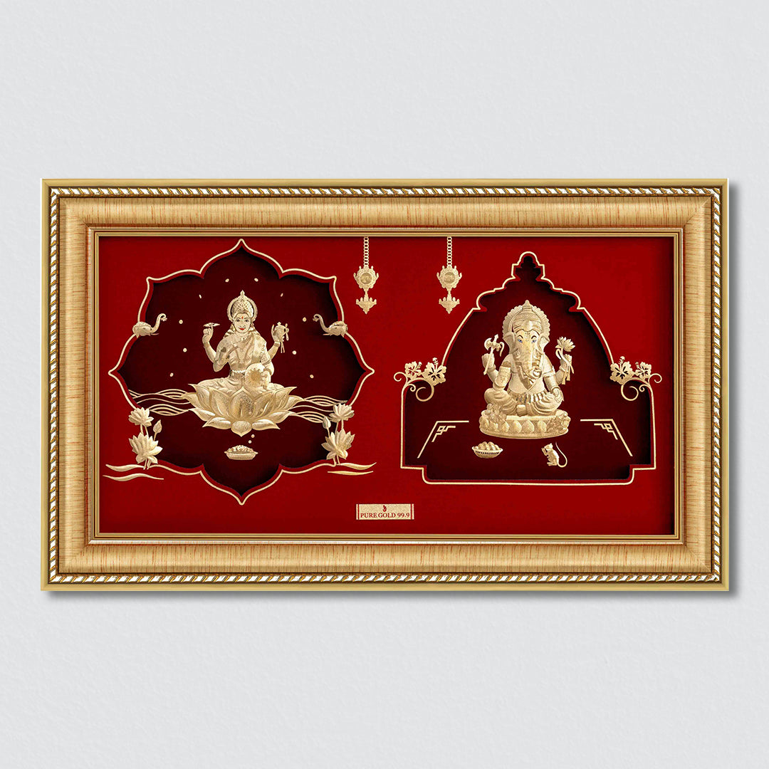 Lakshmi & Ganesha - 2M8
