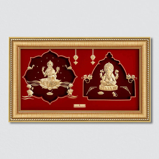 Lakshmi & Ganesha - 2M8