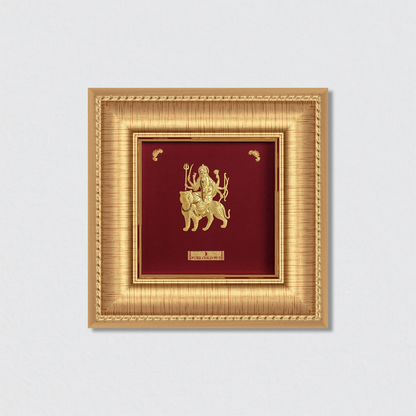 Durga Maa wall art frame by prima art in gold