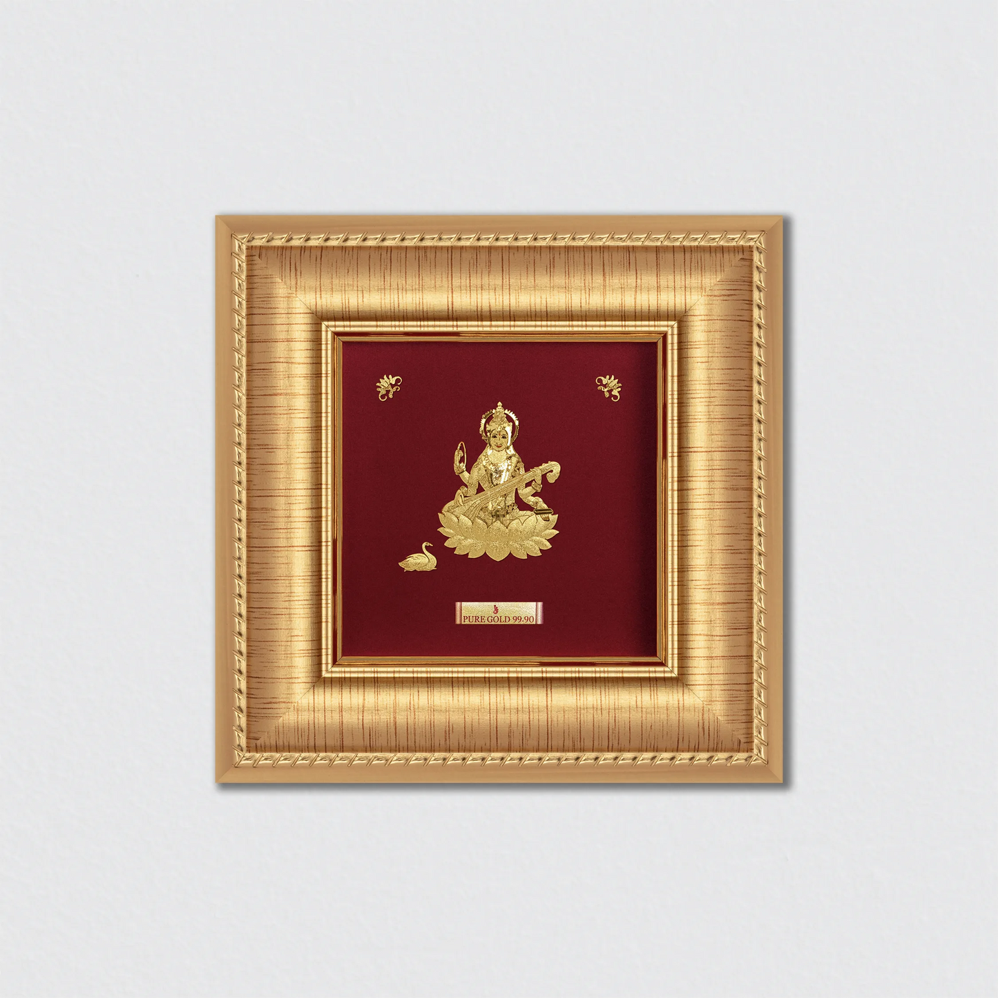 Saraswati Maa Gold Phot Frame by Prima Art.