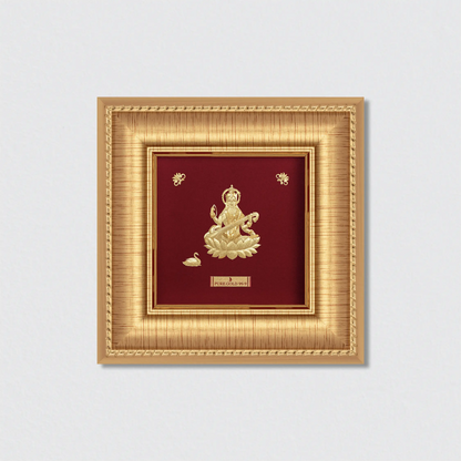 Saraswati ji wall art frame for home and temple.