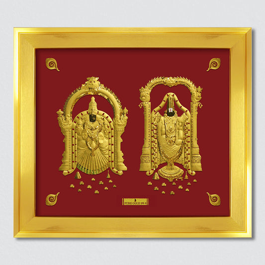 Prima Art , Prima Art India, Prima Art artwork, Prima Art 99.90% gold sheet artwork, 24k gold sheet artwork, Devotional artwork , Prima Art 24k gold sheet artwork, Balaji gold artwork