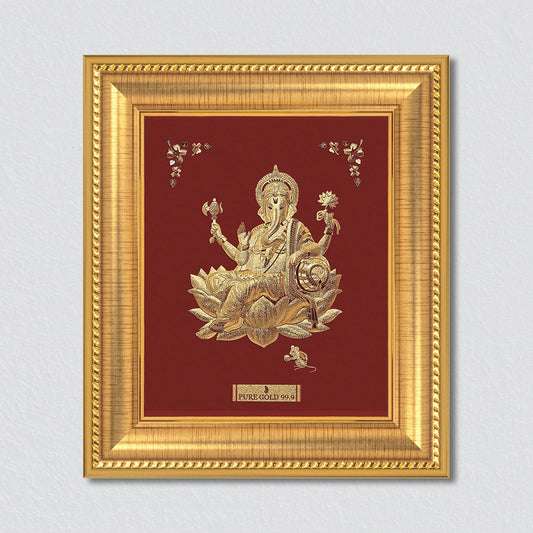 Prima Art , Prima Art India, Prima Art artwork, Prima Art 99.90% gold sheet artwork, 24k gold sheet artwork, Devotional artwork , Prima Art 24k gold sheet artwork, Balaji gold artwork