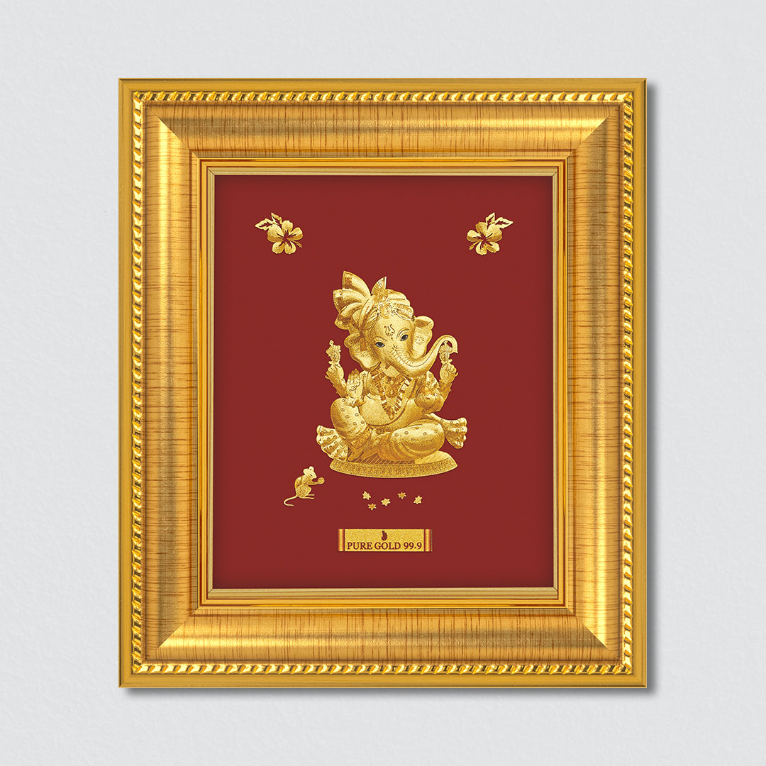 Prima Art , Prima Art India, Prima Art artwork, Prima Art 99.90% gold sheet artwork, 24k gold sheet artwork, Devotional artwork , Prima Art 24k gold sheet artwork, Balaji gold artwork
