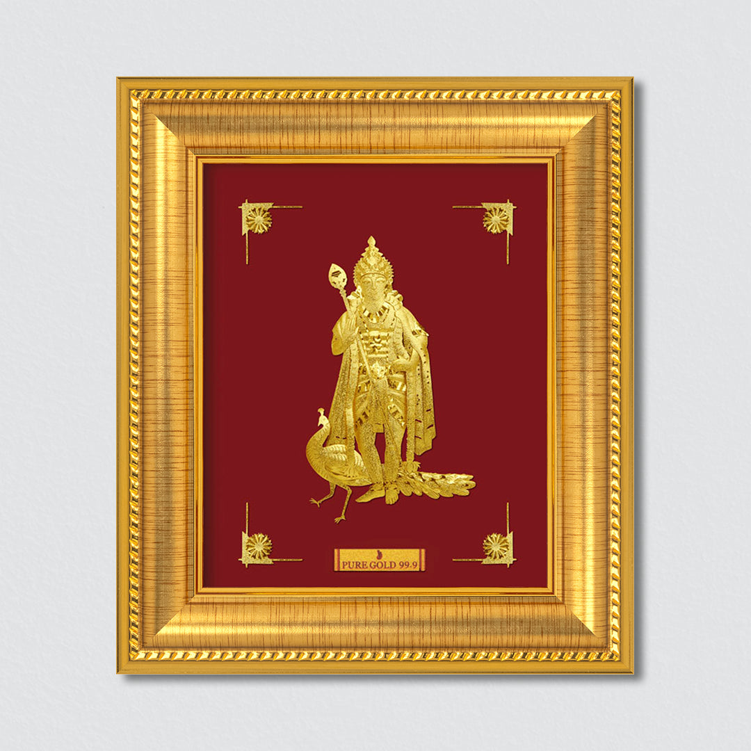 Prima Art , Prima Art India, Prima Art artwork, Prima Art 99.90% gold sheet artwork, 24k gold sheet artwork, Devotional artwork , Prima Art 24k gold sheet artwork, Balaji gold artwork