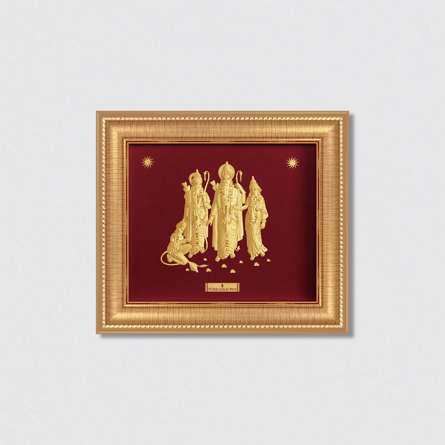 Ram Darbar wall art gold wall hanging frame