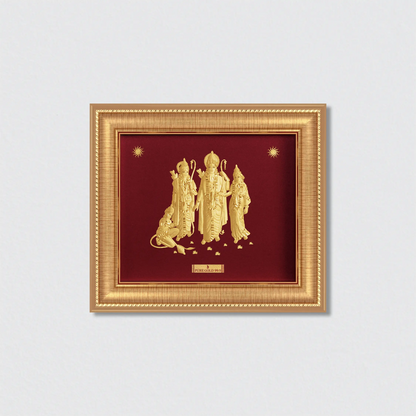 Ram Darbar wall art gold wall hanging frame