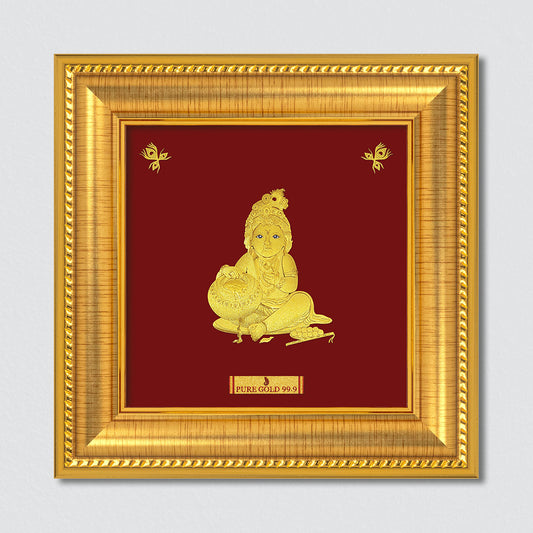 Prima Art , Prima Art India, Prima Art artwork, Prima Art 99.90% gold sheet artwork, 24k gold sheet artwork, Devotional artwork , Prima Art 24k gold sheet artwork, Balaji gold artwork