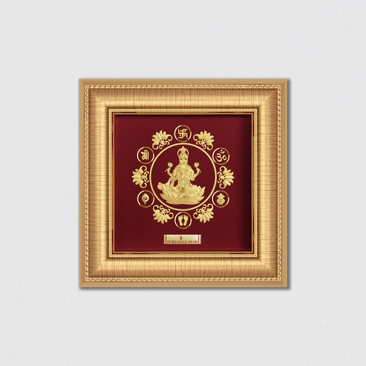 Lakshmi with Auspicious Symbol Artwork - A8
