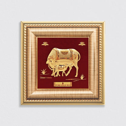 Kamdenu 24K Gold Sheet Frame best for festival and corporate gifting.
