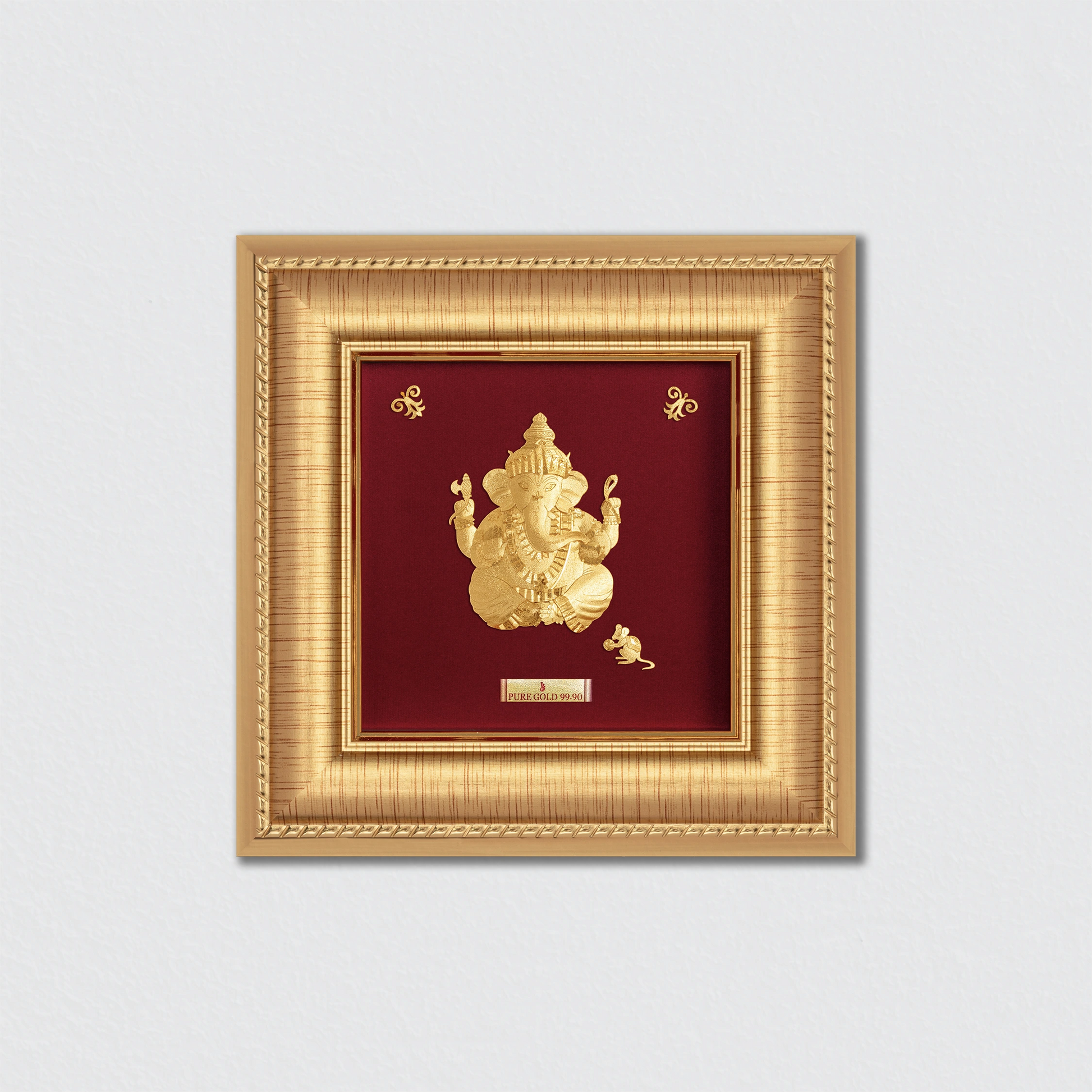Baby Ganesha Gold Photo Frame by Prima art