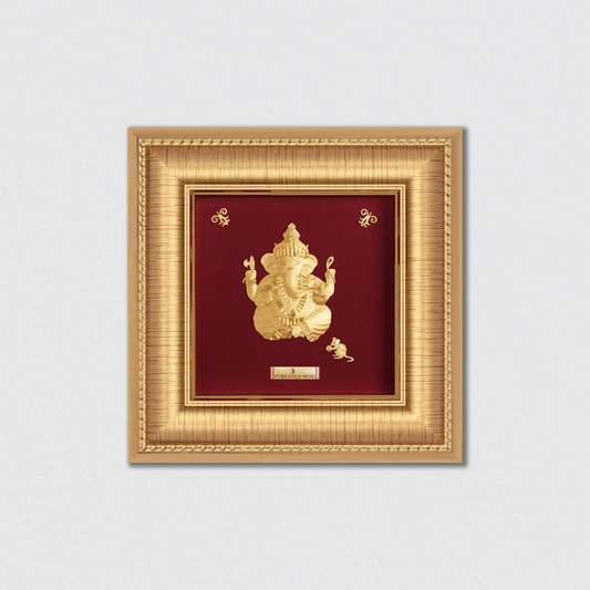 Baby Ganesha Gold Photo Frame by Prima art