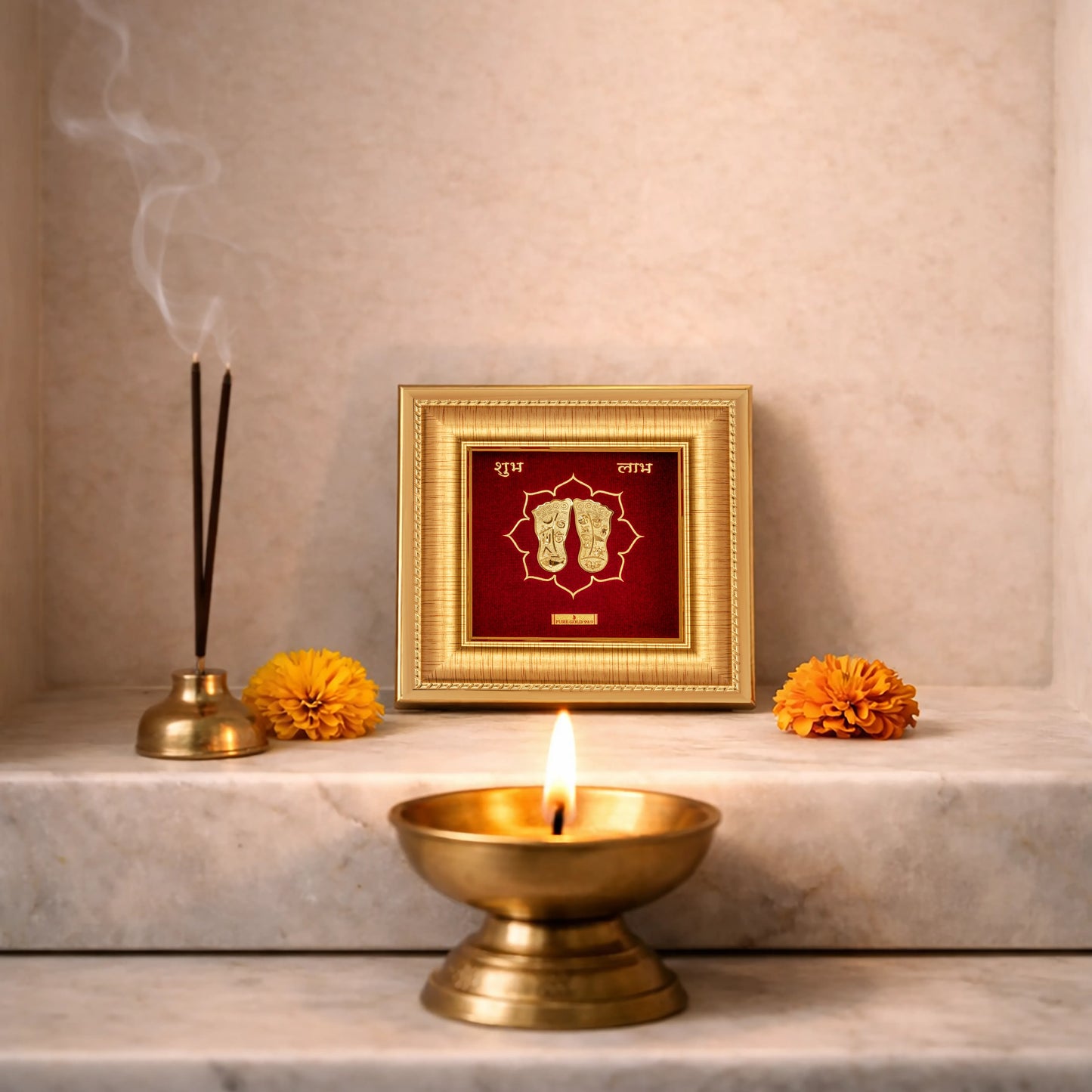 Lakshmi Charan Devotional Artwork – A9