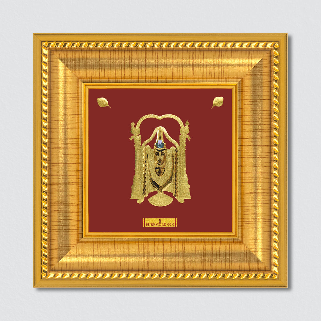 Prima Art , Prima Art India, Prima Art artwork, Prima Art 99.90% gold sheet artwork, 24k gold sheet artwork, Devotional artwork , Prima Art 24k gold sheet artwork, Balaji gold artwork
