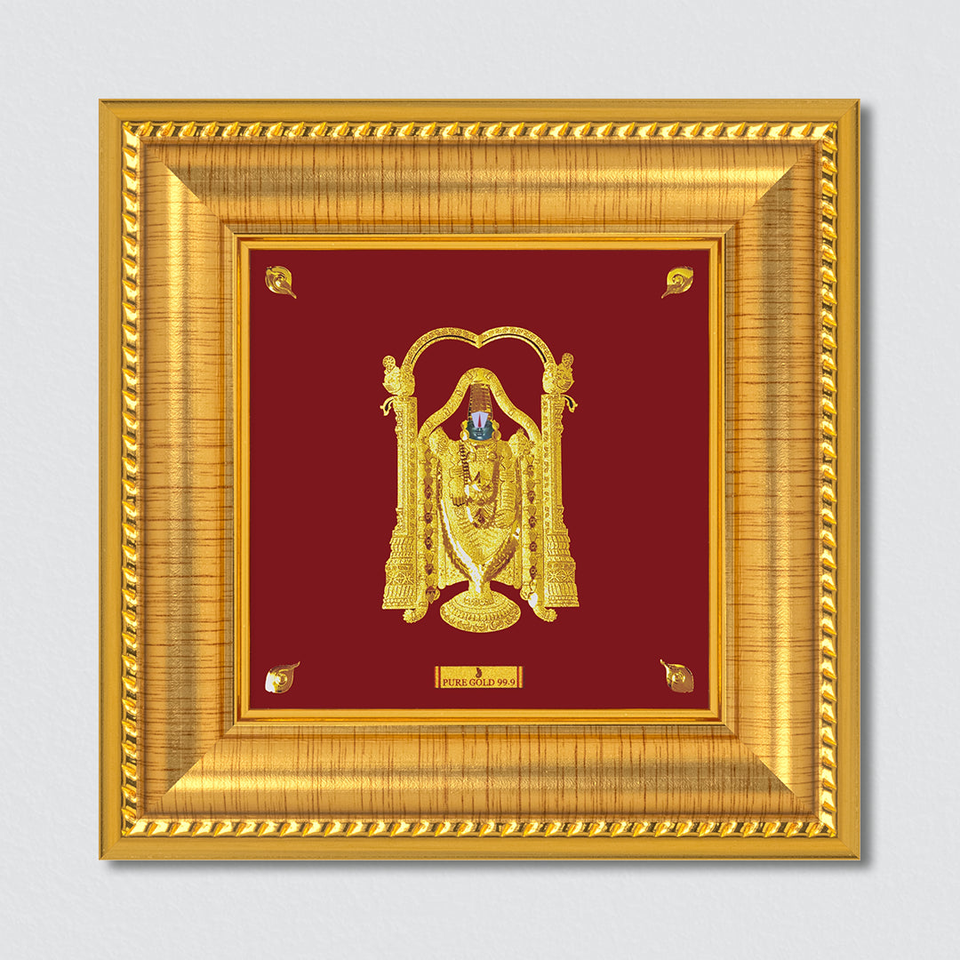 Prima Art , Prima Art India, Prima Art artwork, Prima Art 99.90% gold sheet artwork, 24k gold sheet artwork, Devotional artwork , Prima Art 24k gold sheet artwork, Balaji gold artwork