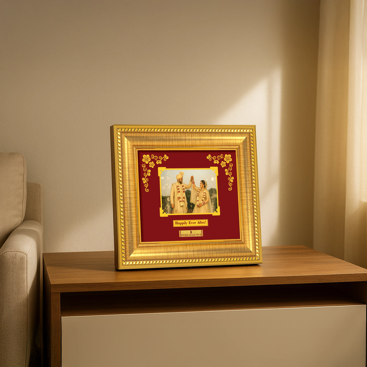 Prima Art Golden Moments personalised 24K gold sheet artwork