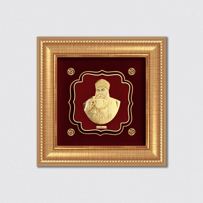 Guru Nanak Dev Ji Gold Wall Art- O7
