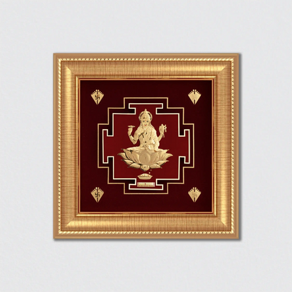Goddess Lakshmi 24K Gold Artwork-O8