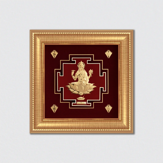 Goddess Lakshmi 24K Gold Artwork-O8