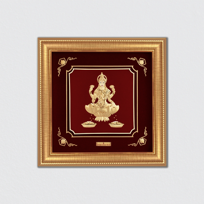auspicious Lakshmi gold decor frame for gifting