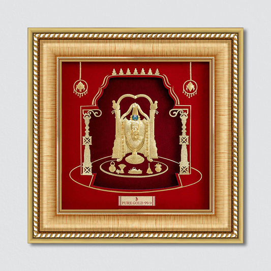 Prima Art , Prima Art India, Prima Art artwork, Prima Art 99.90% gold sheet artwork, 24k gold sheet artwork, Devotional artwork , Prima Art 24k gold sheet artwork, Balaji gold artwork