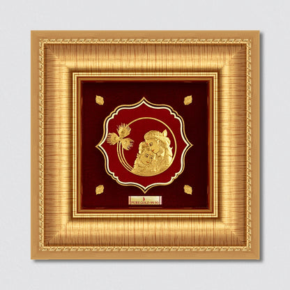 Radha Krishna 24K Gold Plated Frame