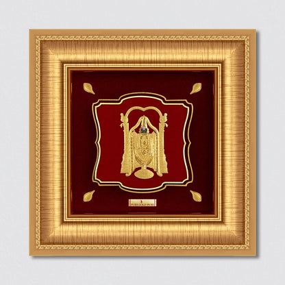 Lord Venkateswara Balaji pure 24K gold plated 