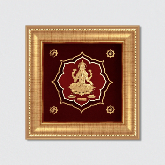 Lakshmi gold decor frame for Diwali gifting