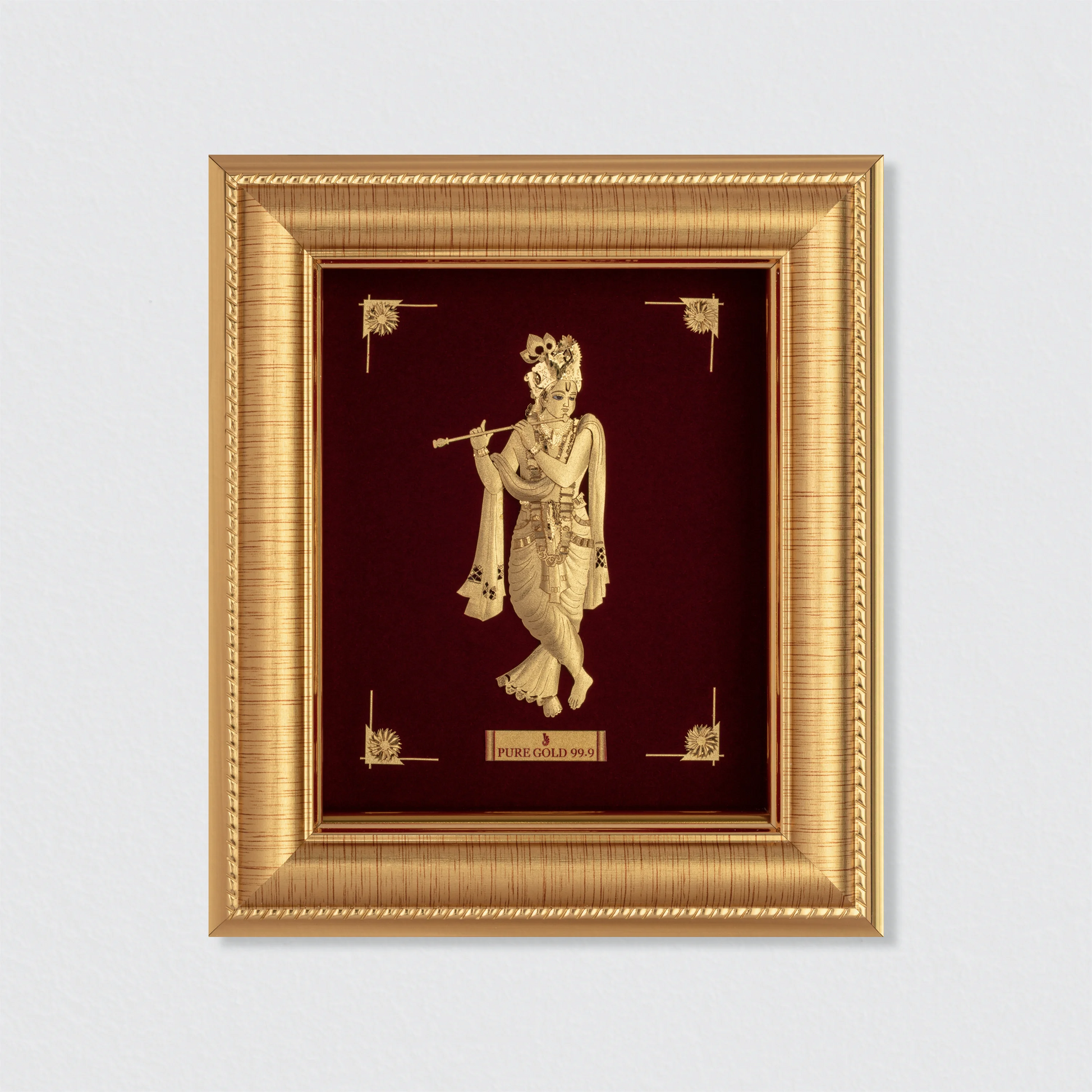 RadhaKrishna 24k Gold Frame , Perfect wall hanging frame, Best For gifting and home decor .