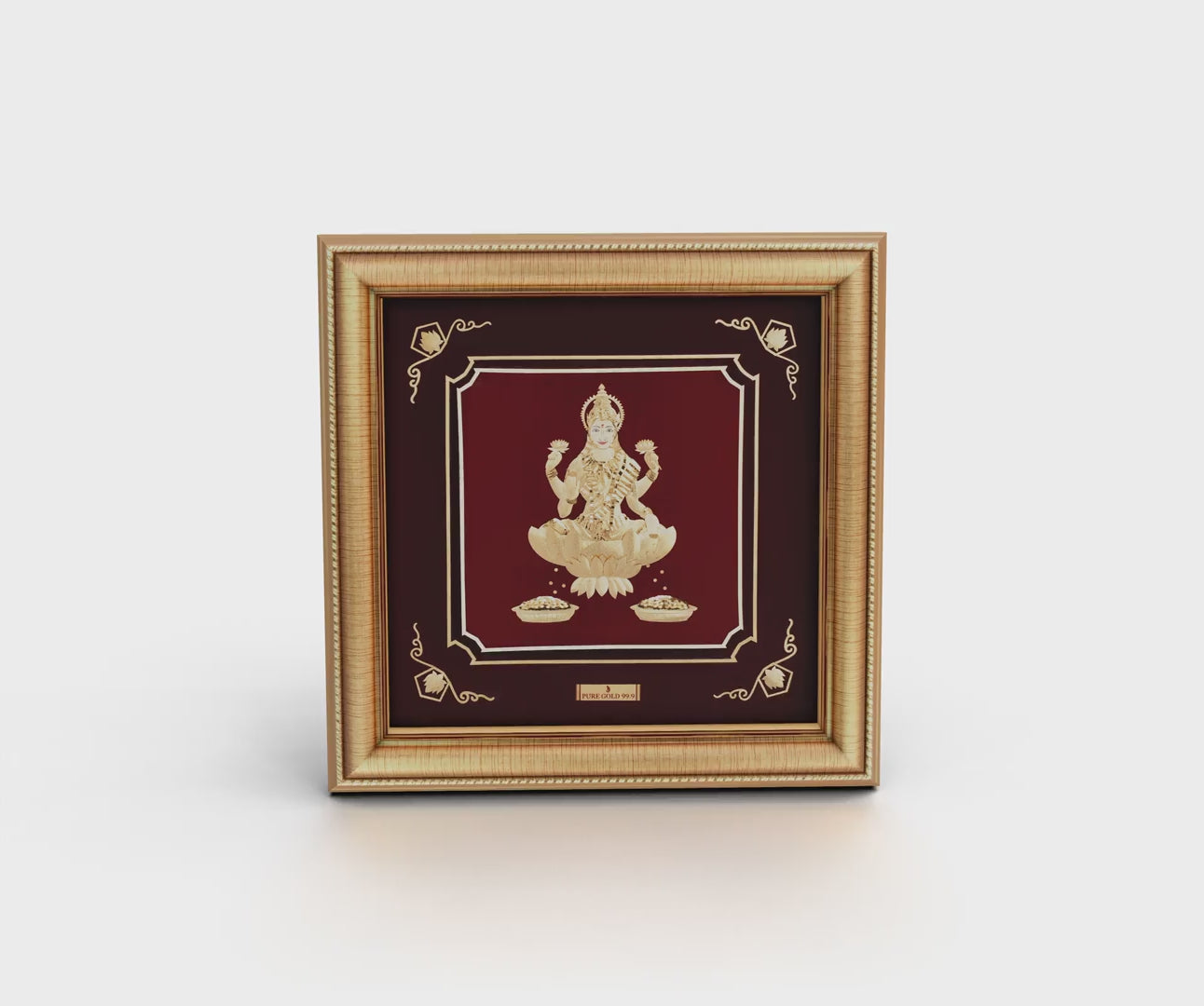 lakshmi ji gold frame by Prima art . Perfect housewarming gift.