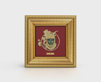 Shrinathji 24K Gold Sheet Frame best for festival and corporate gifting .