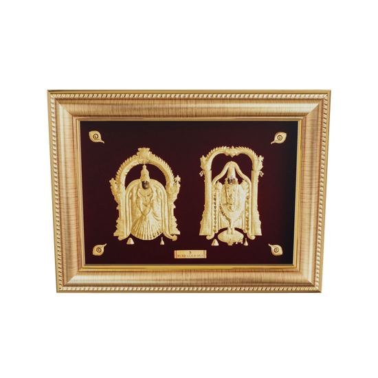 Prima Art Balaji 24K Gold Sheet Artwork Frame best for festival and corporate gifting 