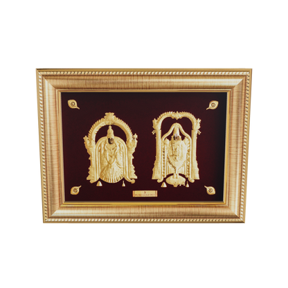Prima Art Balaji 24K Gold Sheet Artwork Frame best for festival and corporate gifting 