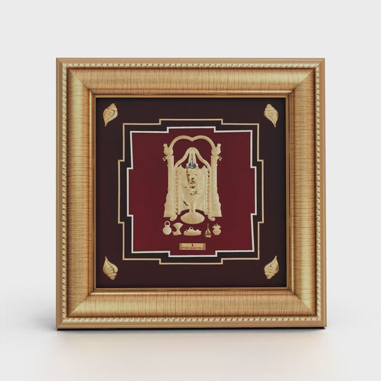Balaji gold artwork for housewarming gift