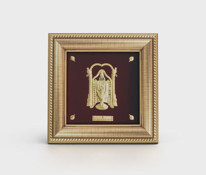 Prima Art Balaji 24K Gold Sheet Artwork Frame best for festival and corporate gifting 