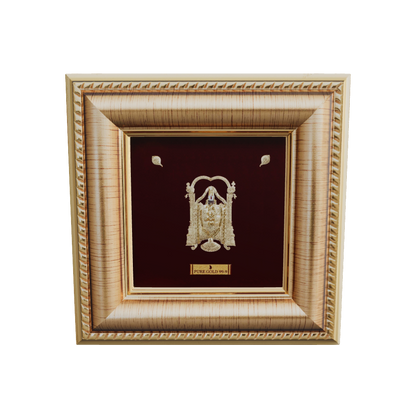 Prima Art Balaji 24K Gold Sheet Artwork Frame best for festival and corporate gifting