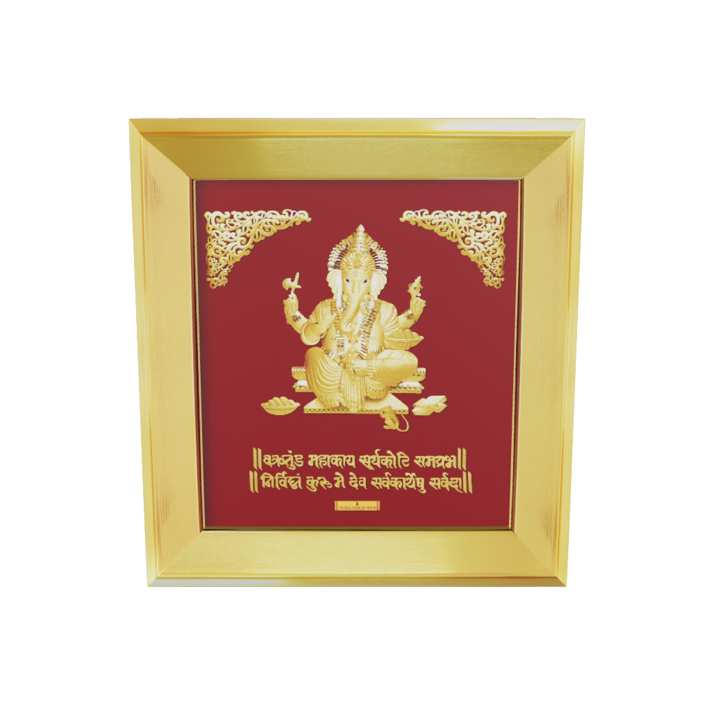 Prima Art , Prima Art India, Prima Art artwork, Prima Art 99.90% gold sheet artwork, 24k gold sheet artwork, Devotional artwork , Prima Art 24k gold sheet artwork, Balaji gold artwork