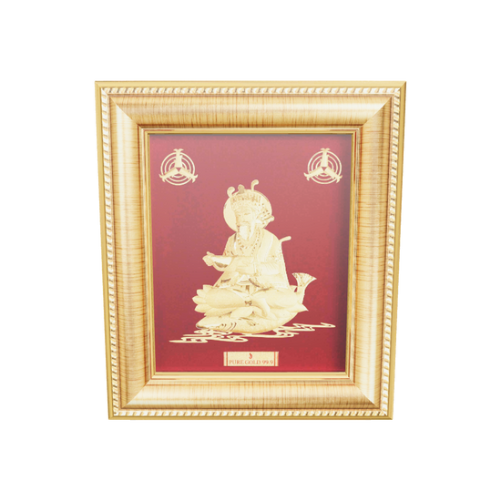 Jhulelal Pure 24-karat Gold Artwork