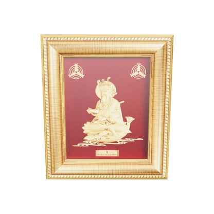 Jhulelal Pure 24-karat Gold Artwork