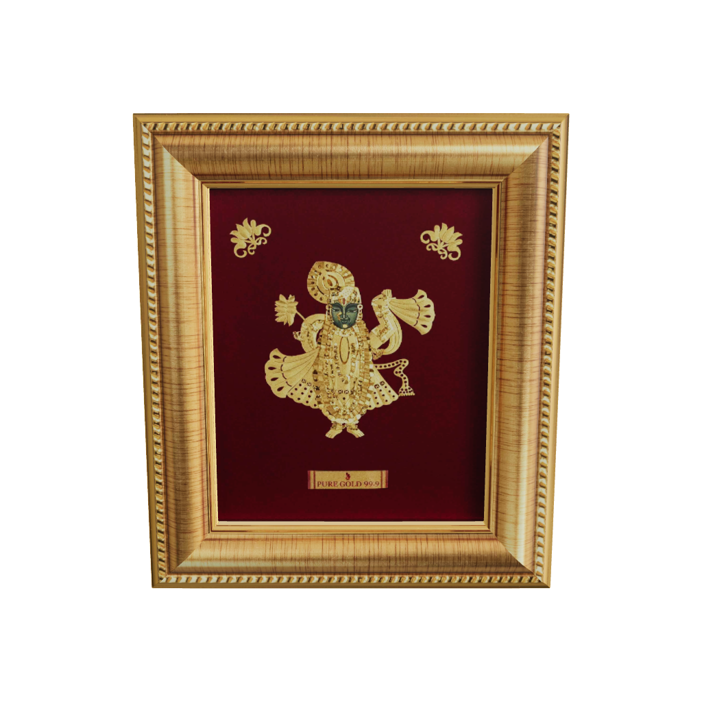 Shrinathji Gold Sheet Artwork