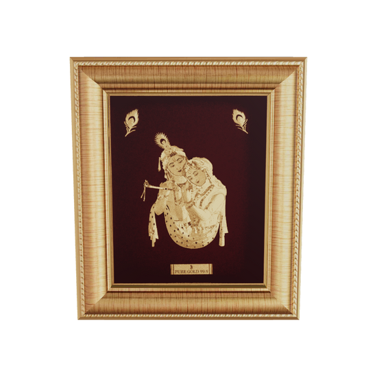 Radha Krishna Eternal love photo frame, perfect gift for home temple , housewarming.
